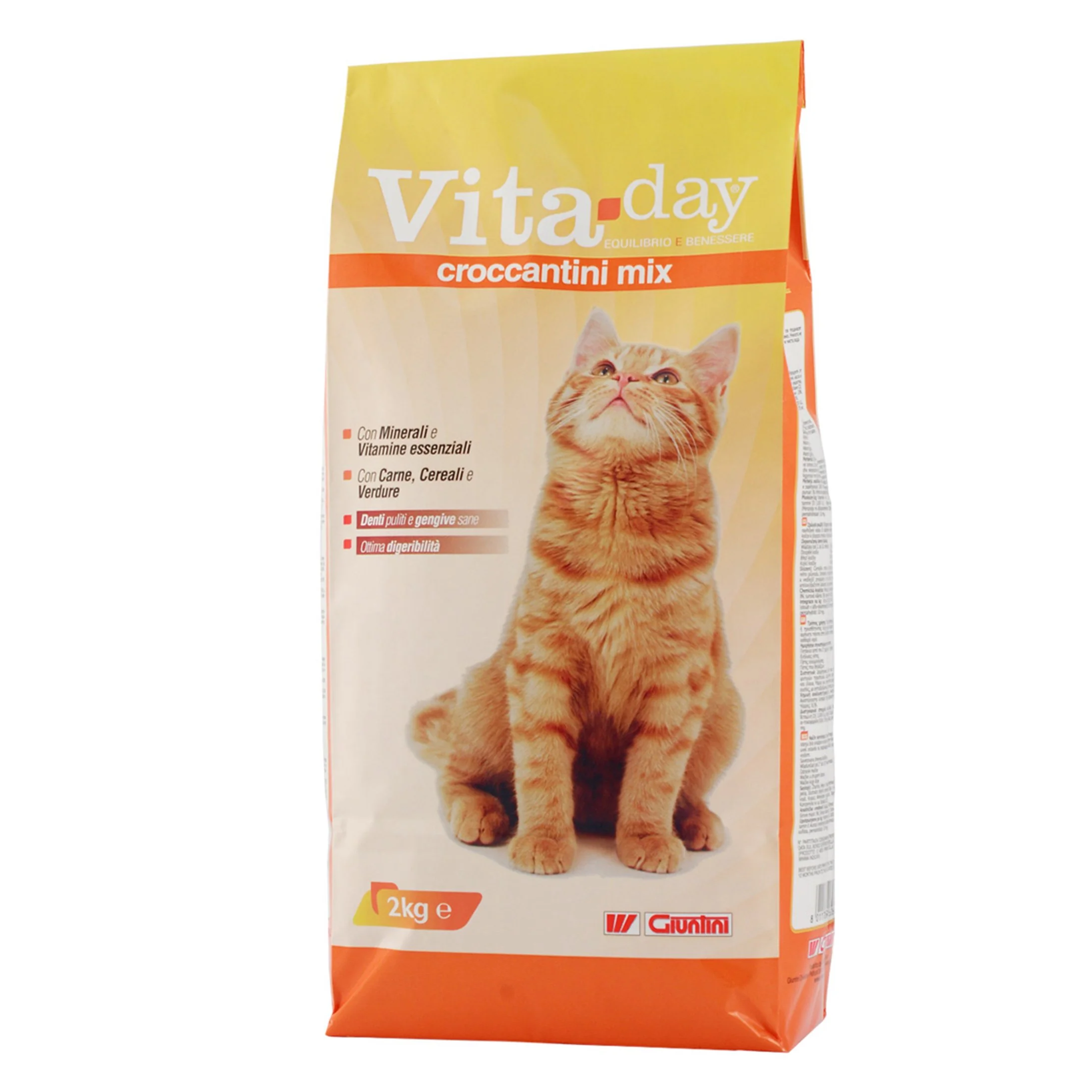 Vita Day Dry Cat Food with Cereal, Meat & Vegetables (20kg)