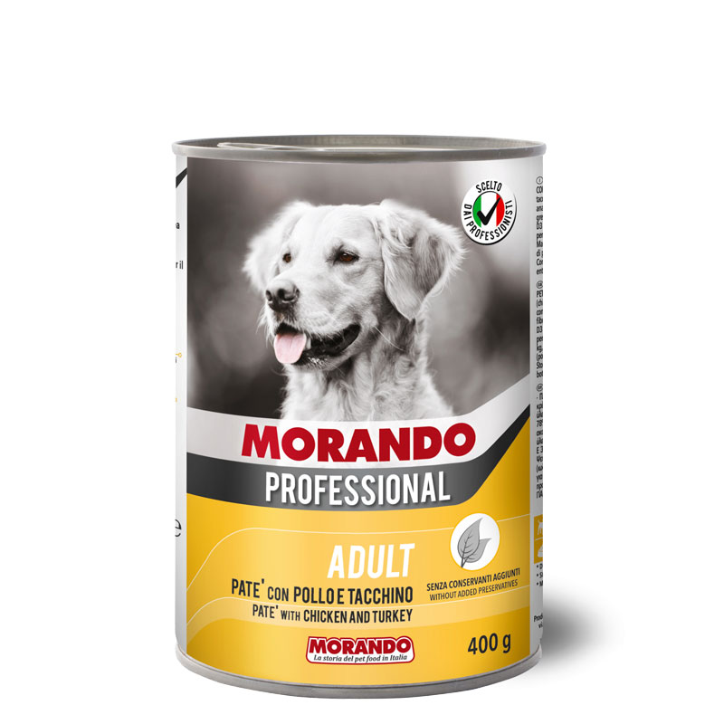 Morando Can ADULT PATÉ WITH CHICKEN AND TURKEY
