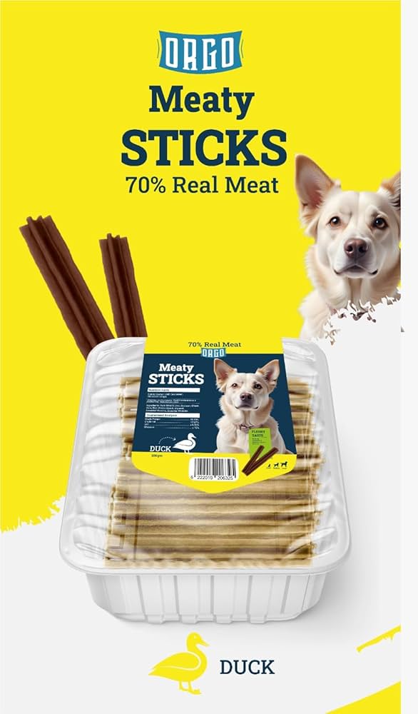 ORGO Meaty Sticks – Duck Flavor
