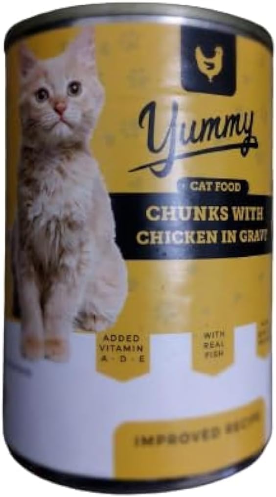 .Yummy Wet Food Canes Chicken Cat 400 g