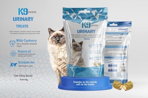 K9 Urinary – Treats for Urinary Health Support in Cats 60g