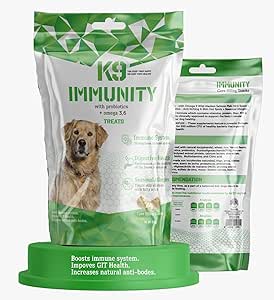 K9 Immunity – Treats with Prebiotics & Omega 3-6 for Dogs 80g