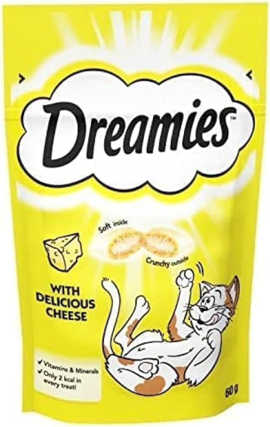 Dreamies Cat Treats with Cheese – 60g