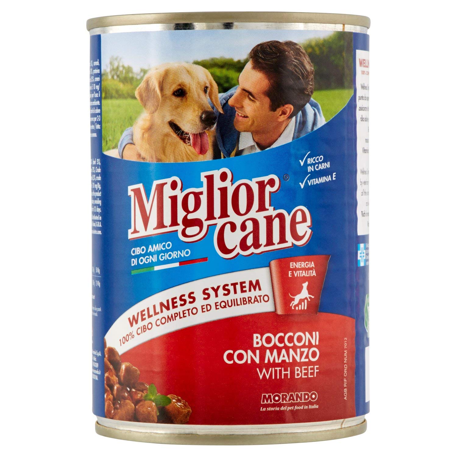 Miglior can chunks  for dogs with beef 400 g