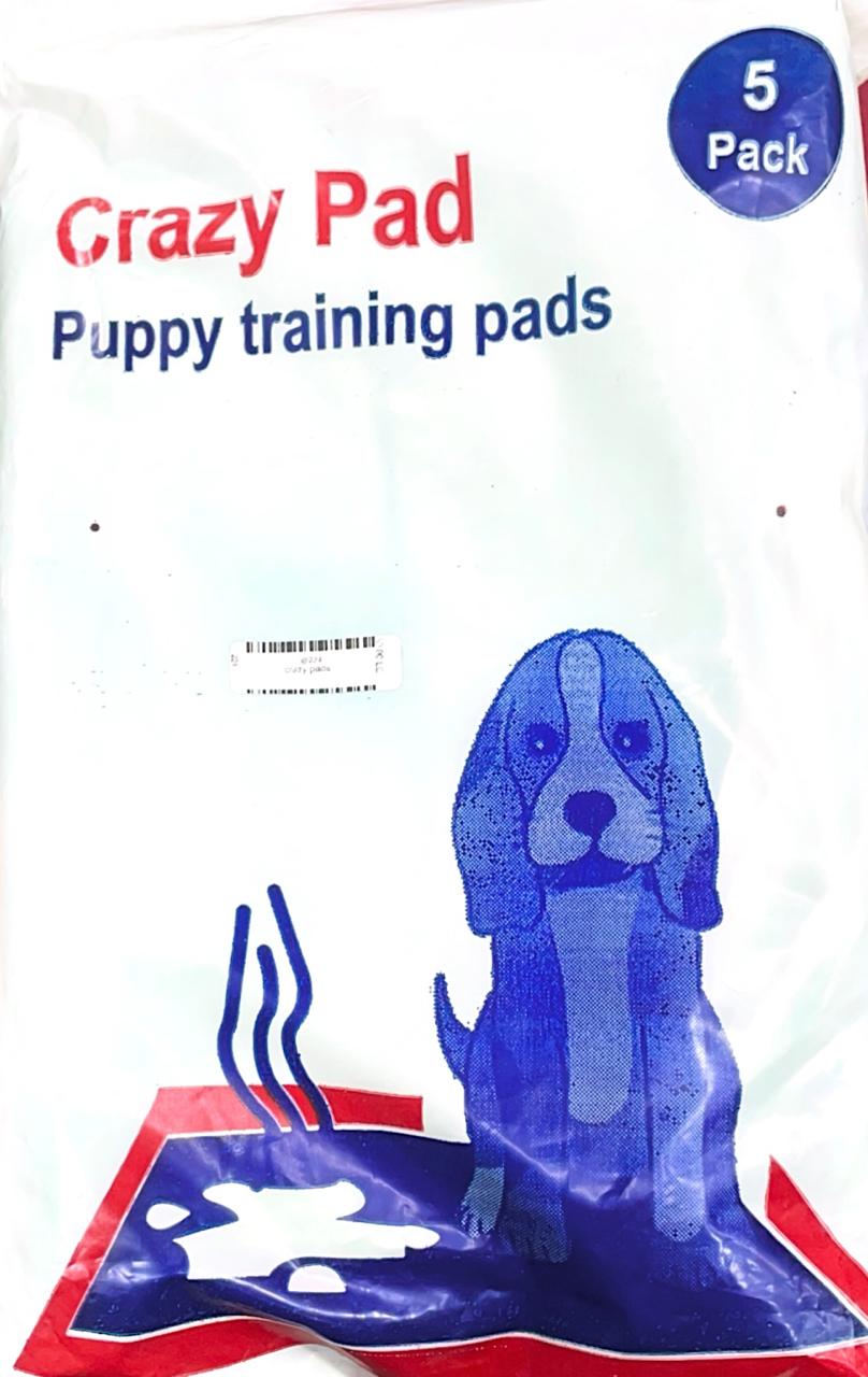 Crazy Pads puppy training dog