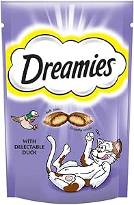 Dreamies – Crunchy Cat Treats with Delectable Duck