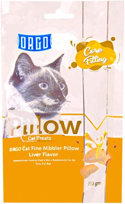 Orgo Pillow Cat Liver 80gm