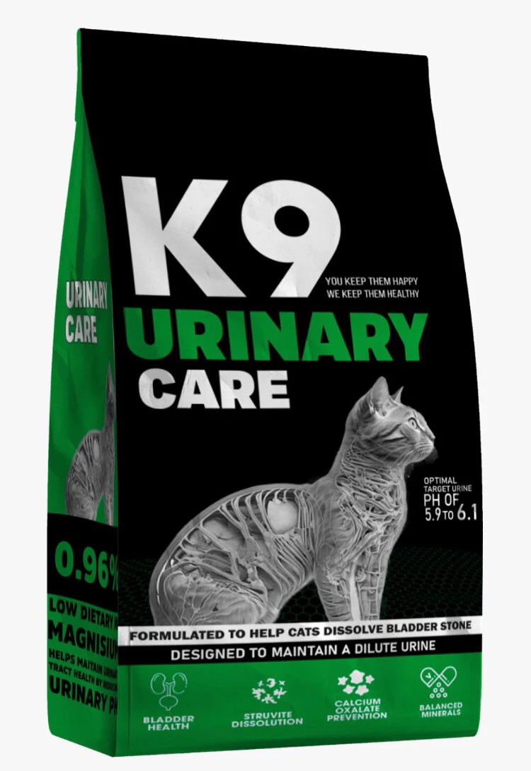 K9 Urinary Care For Adults Cat Dry Food   2 kg