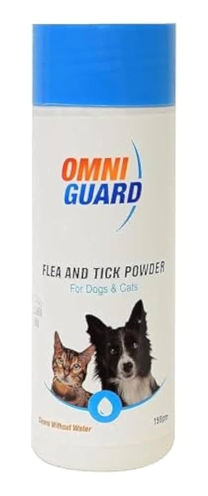 omniguard blue powder flea and tick150gm