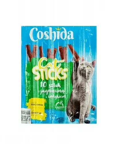 Coshida Cat Sticks – Turkey & Liver – 10 Sticks