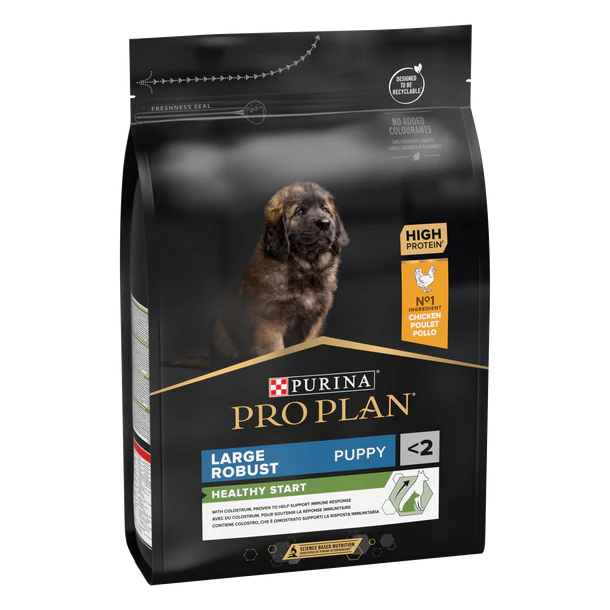 PURINA® PRO PLAN® Large Robust Puppy with OPTISTART® Rich in Chicken Dry Food 3KG