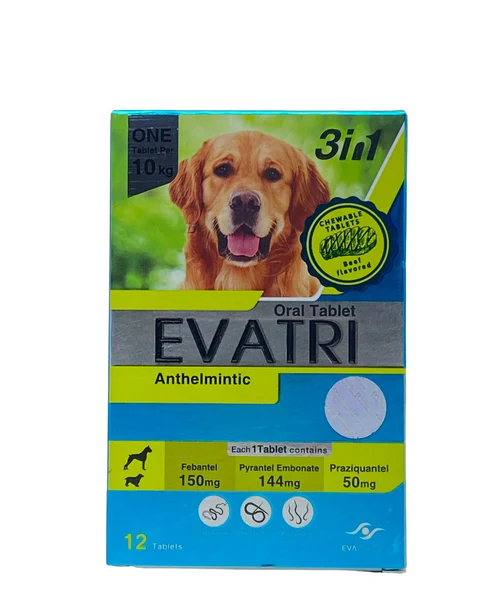 Evatri Deworming Tablets for Dogs