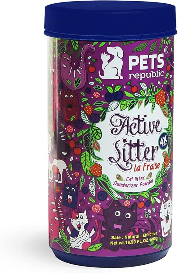 Litter powder kitty,pina,fraise500gm