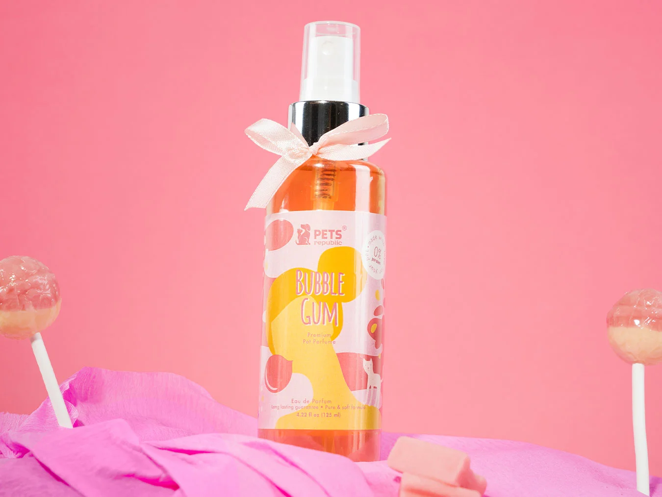 Pets Republic perfum sucre,gum,pink 125ml