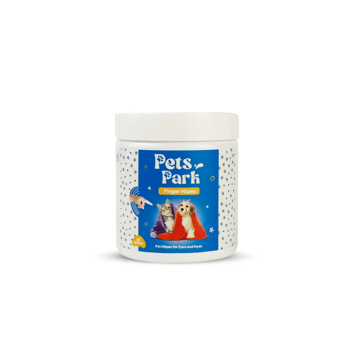 Pets Park teeth finger wipes 50pcs