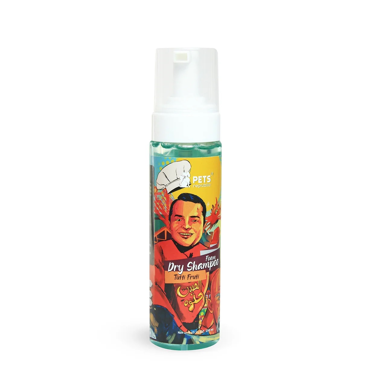 Pets Republic Foam Dry Shampoo 250 ml