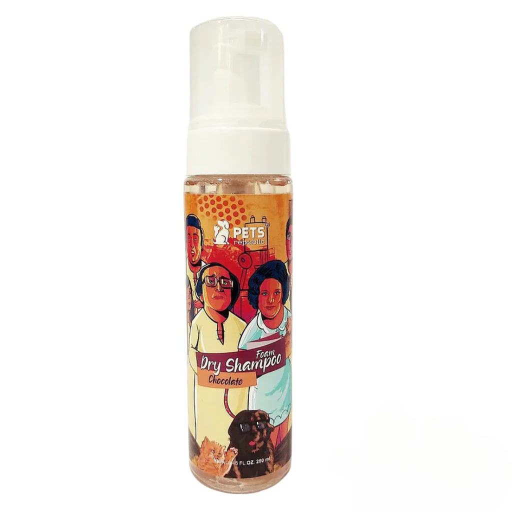 Pets Republic Foam Dry Shampoo 250 ml