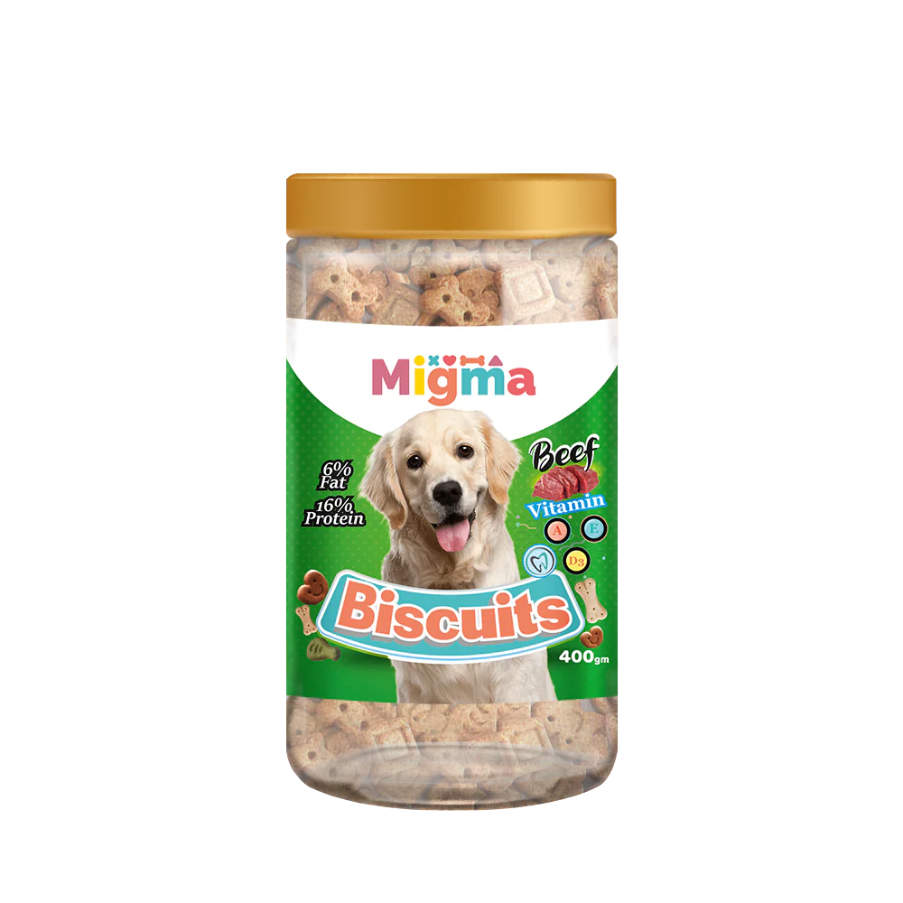 Migma Biscuits Beef Flavor 400 gm