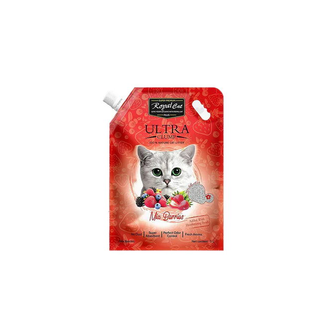 Royal Cat Plus Ultra Clumping Cat litter 5 Litre