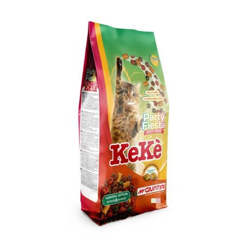 Keke' Party Fiesta cat dry food 10 kg
