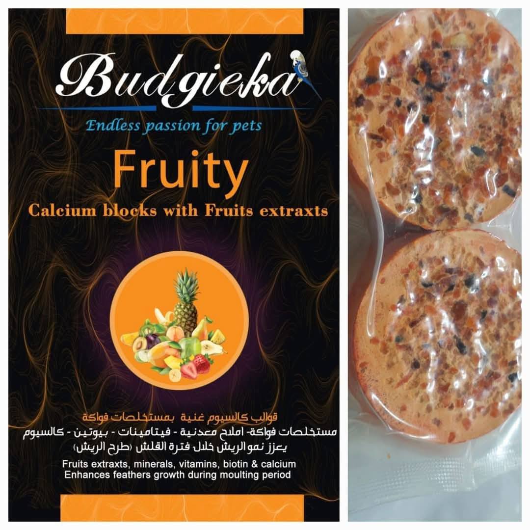 Budgieka fruity calcium 2pcs