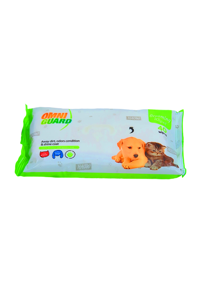 omni guard grooming wipes