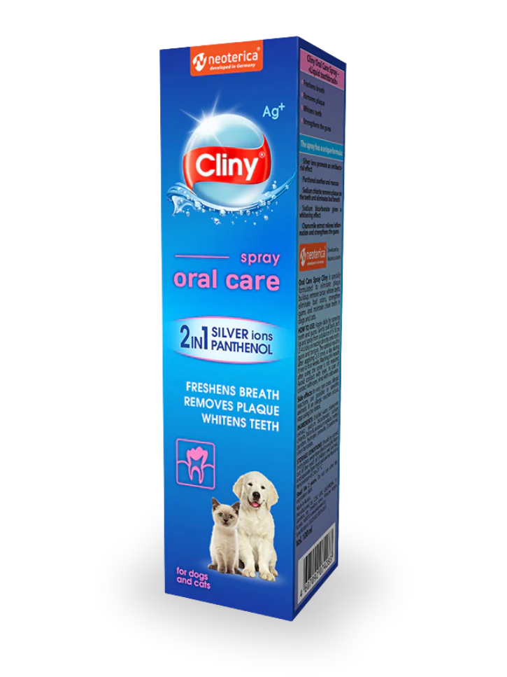 Cliny Oral Care Spray for Cats & Dogs