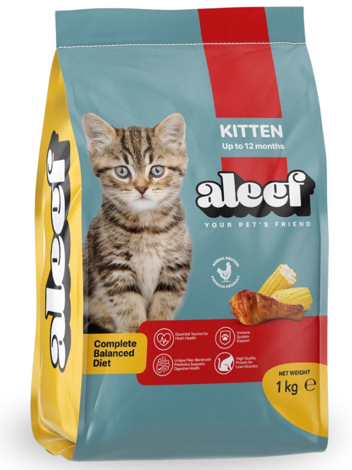 aleef dry food for kittens