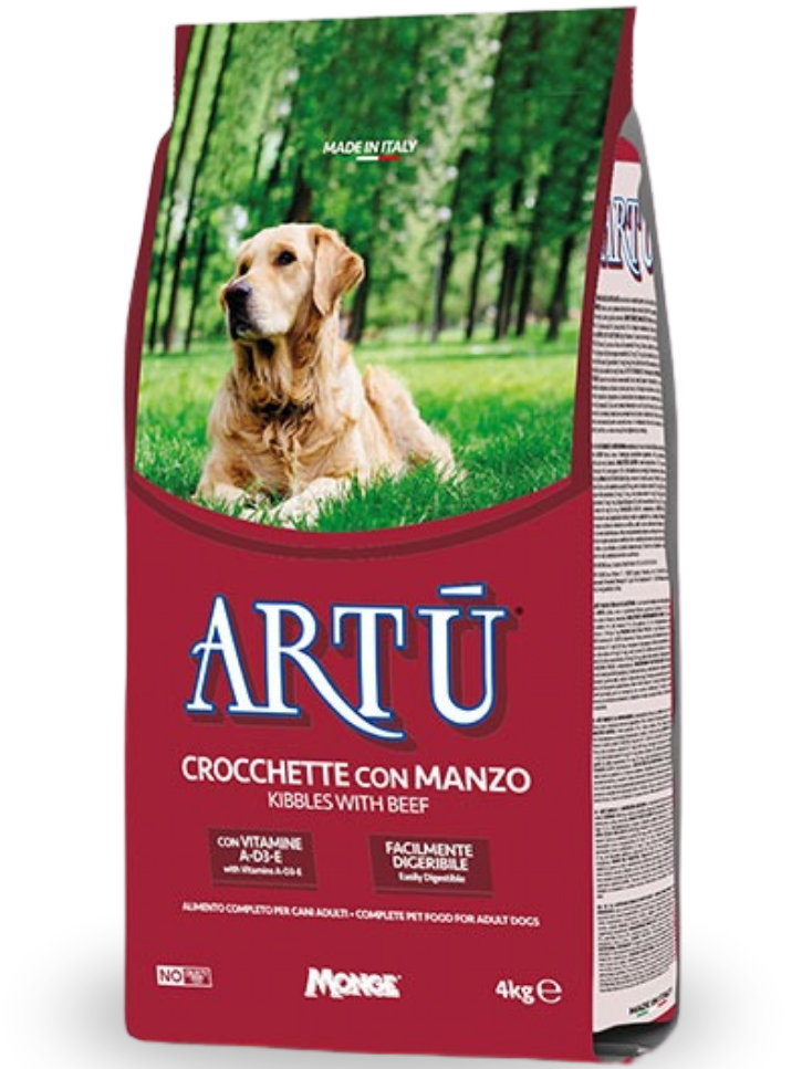 ARTU Beef Dog Dry Food 20kg