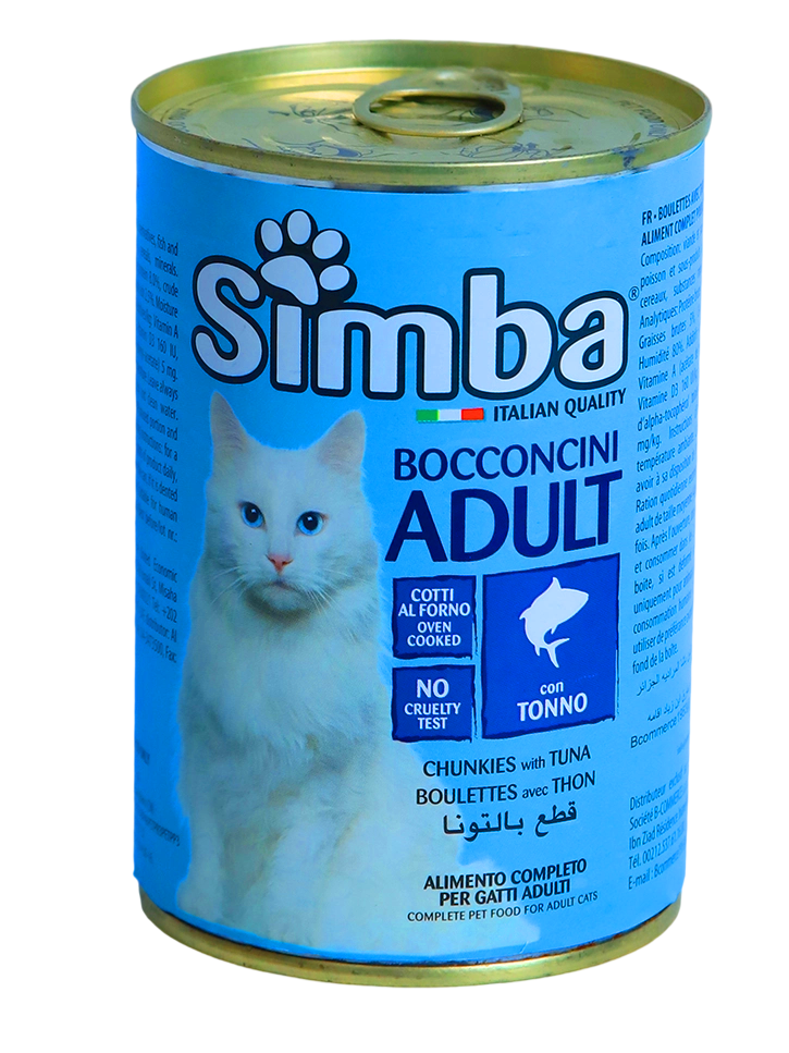 Simba Chunks With Tuna Wet Cat Food 415g