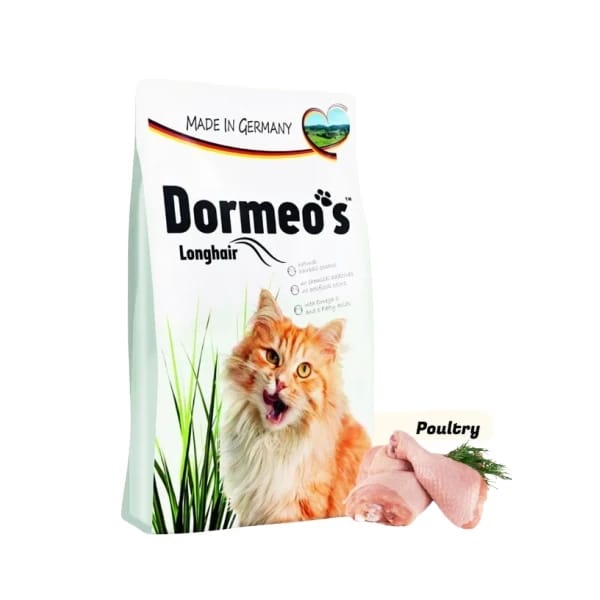 Dormeo's Long Hair Adult Cat Dry Food 10 kg