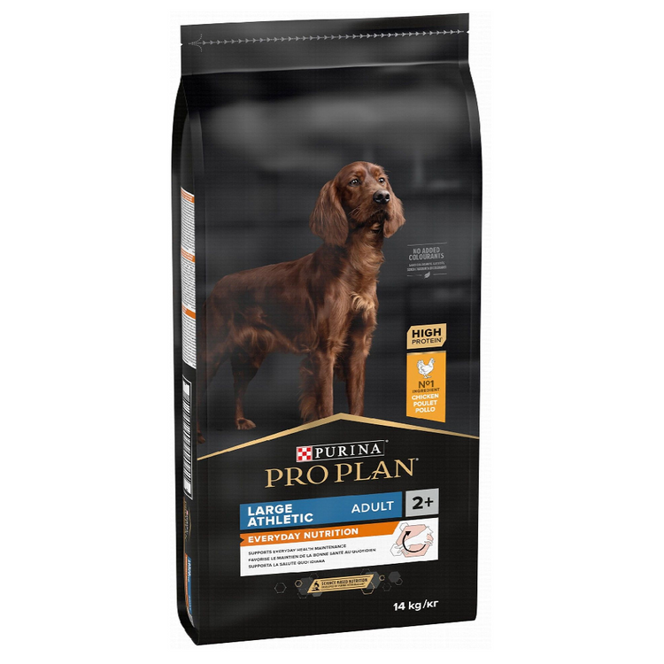 PURINA® PRO PLAN® Large Athletic OPTIBALANCE® Dry Dog Food Rich in Chicken - 14kG