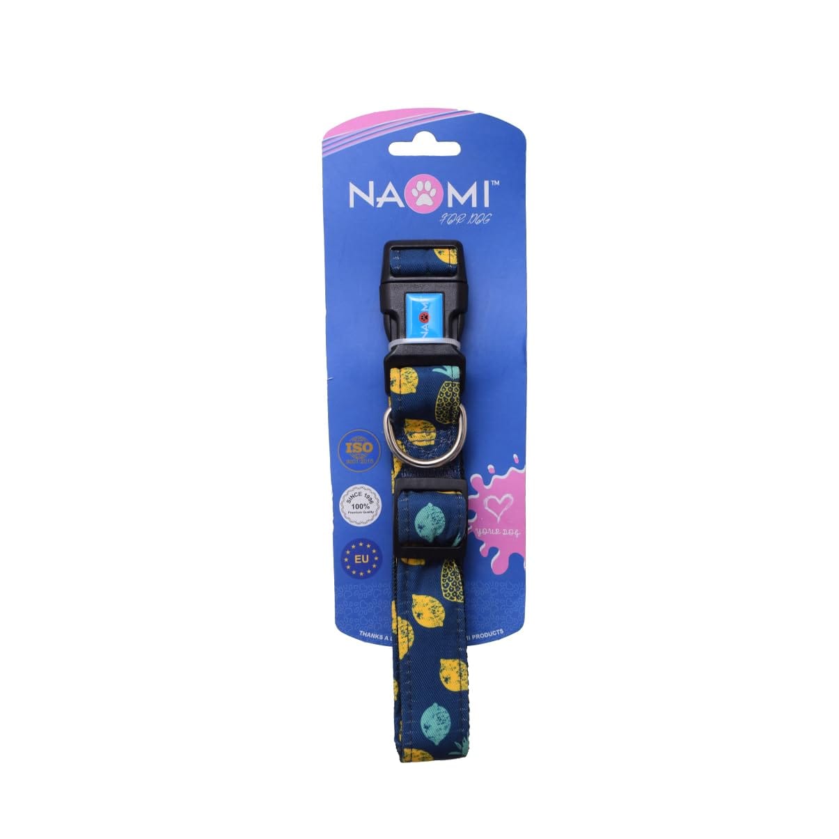 Naomi Dog Collar M WE-076 – Patterned Design