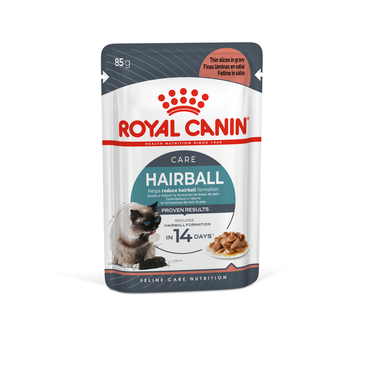 Royal Canin Hairball Care slices In Gravy (85g)