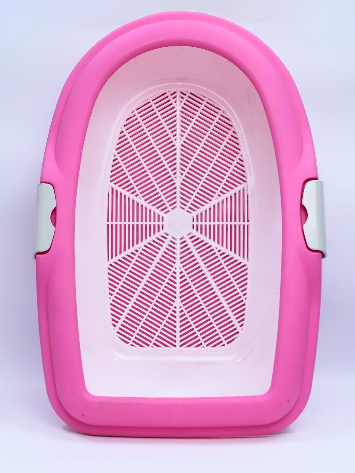 Open Cat Litter Box with Double Layer