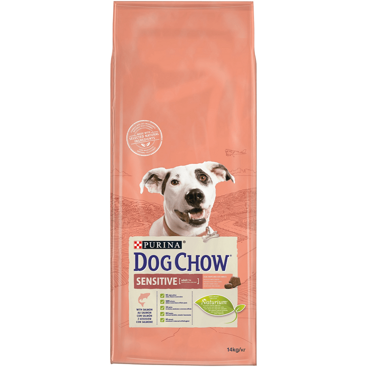 Purina Dog Chow Sensitive with Salmon – 14kg