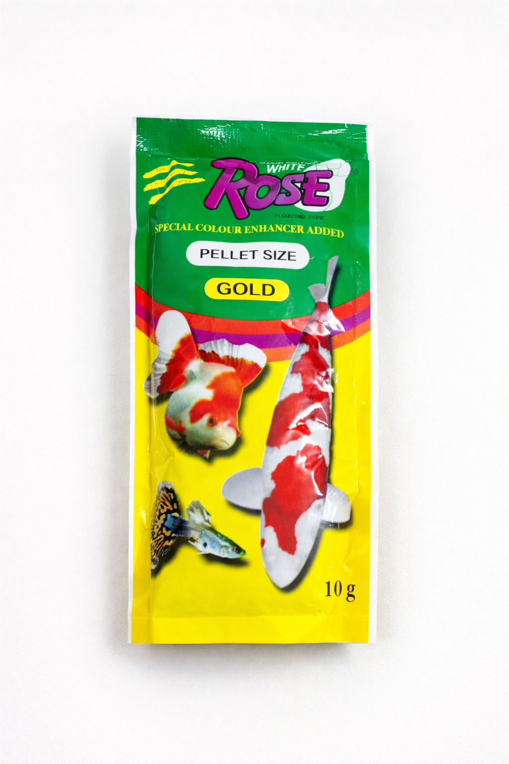 Rose Gold Pellet Fish Food – Colour Enhancer (100g)