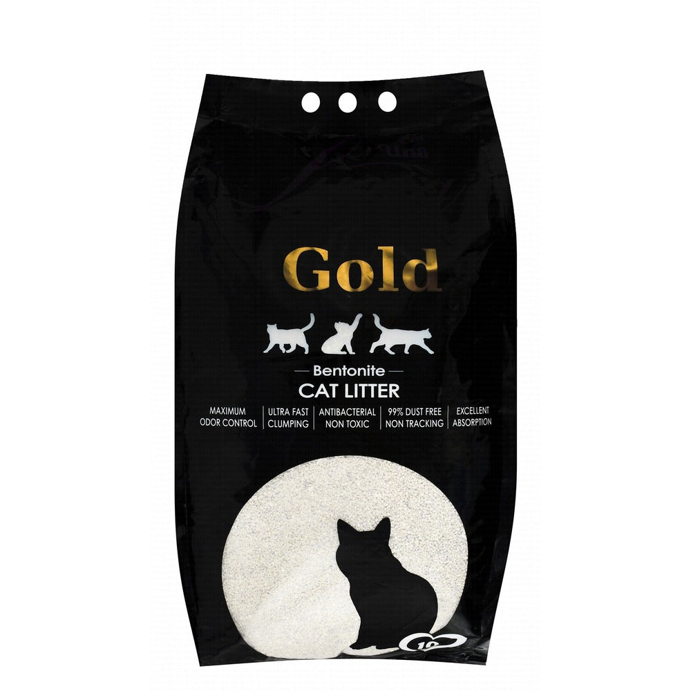 Luna Gold Bentonite Clumping Cat Litter( 20 L)