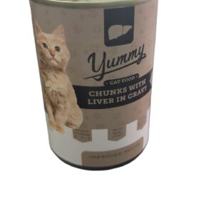 Yummy Cat Food – Chunks with Liver in Gravy