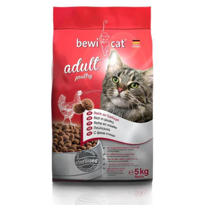 Bewi Cat Poultry For Adult Cats Rich in Chicken - 1 kg