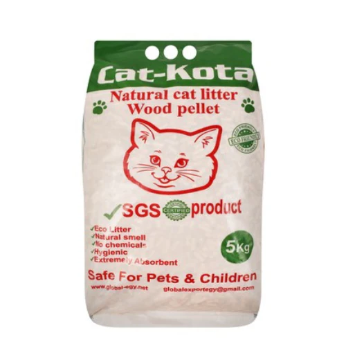 CAT – KOTA Natural wood cat Litter Pellets 15 kg - 5 L + wood