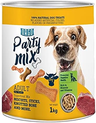 ORGO Party Mix Treats for Adult Dogs - Fish