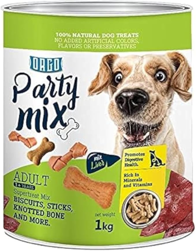 ORGO Party Mix Treats for Adult Dogs - Liver