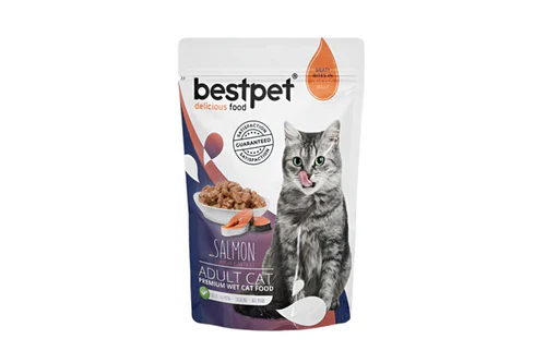 Best Pet Pouch 85g | Premium Wet Food for Cats - Salmon