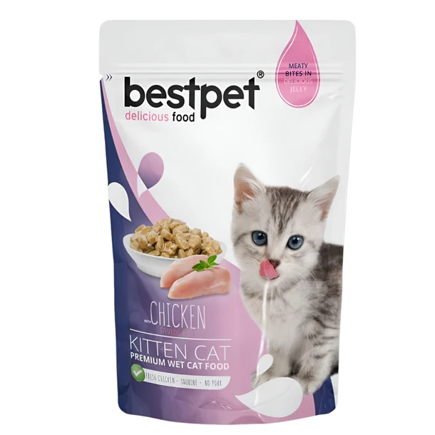 Best Pet Pouch 85g | Premium Wet Food for Cats - kitten