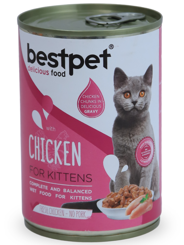 bestpet Cat Cans 400 gm - Junior