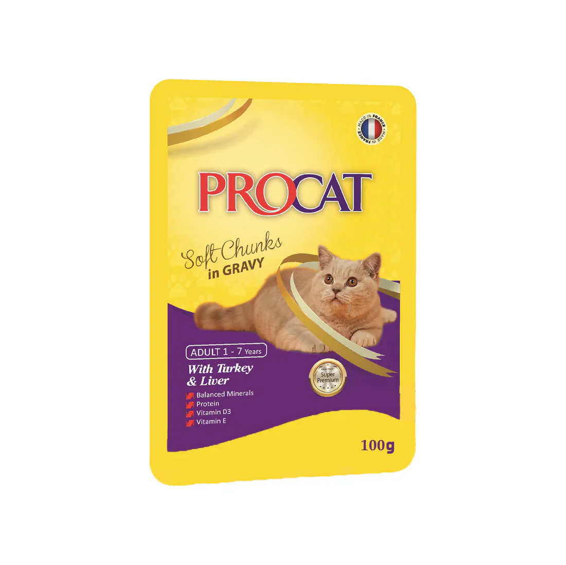 Procat 100 gm - Turkey &Liver