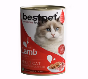 bestpet Cat Cans 400 gm - Lamb
