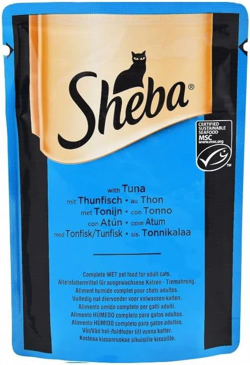 Sheba cat wet food 85 gm - tuna