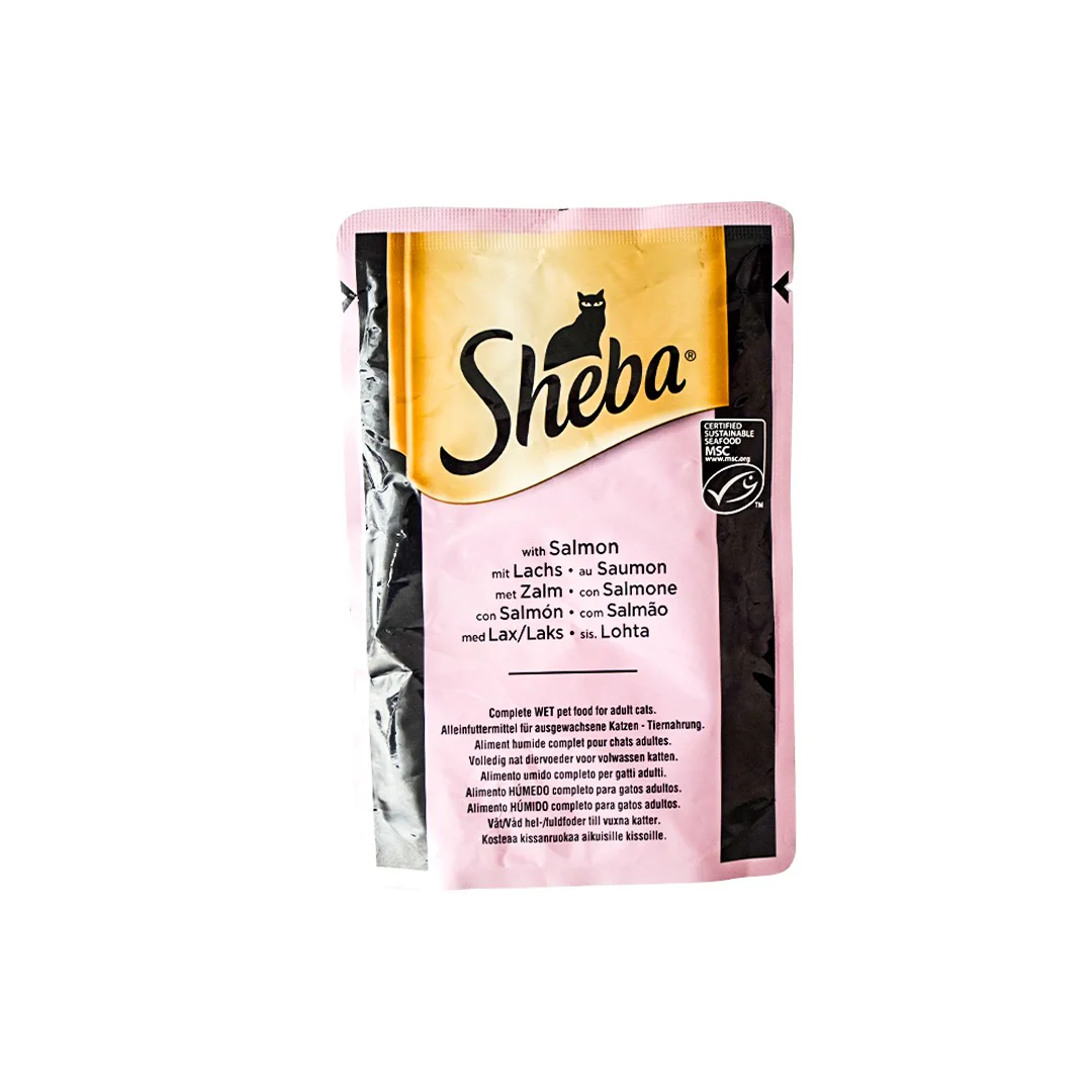 Sheba cat wet food 85 gm - Tuna & Salmon